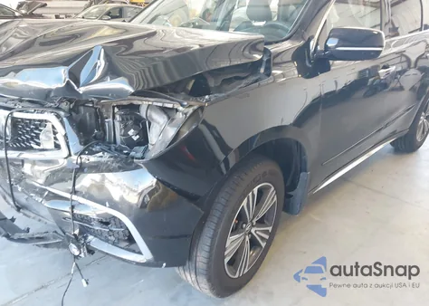 2018 Acura Mdx from USA, damaged, VIN 5J8YD3H33JL000129